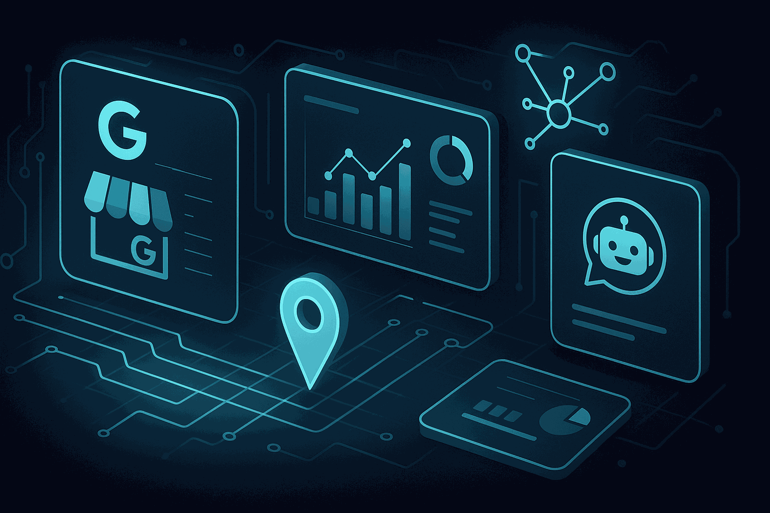 Unternehmerin entwickelt marketing kleine unternehmen Strategie am Laptop mit Aufwärtstrenddiagramm und Social Media Icons